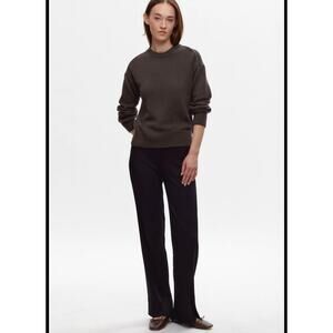 KOTN WOMENS NILE RIBBED PANT BLACK MEDIUM